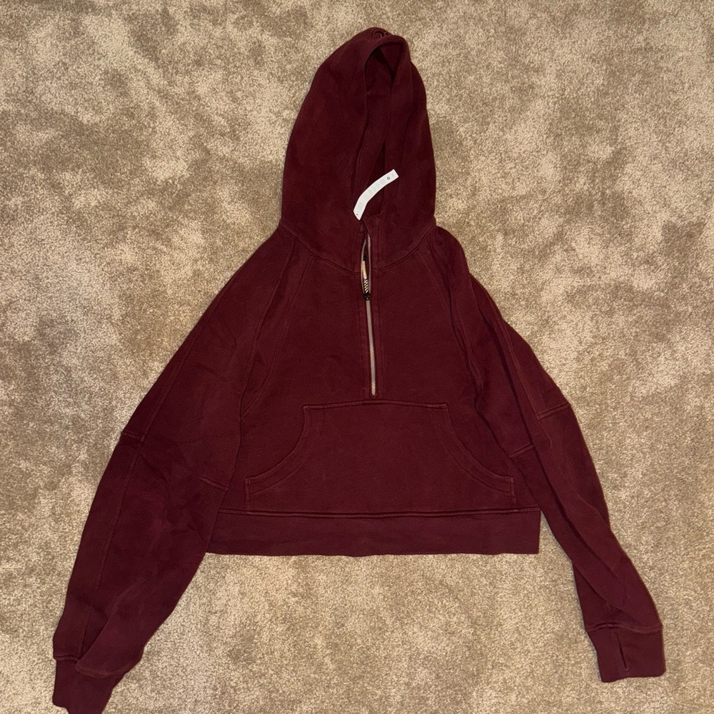 Lululemon Cropped Scuba Hoodie